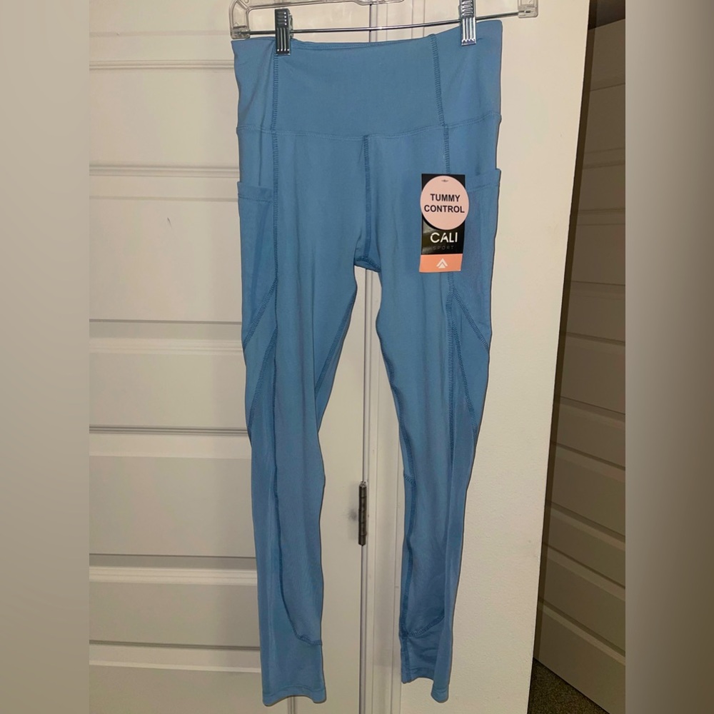 Tummy Control Leggings w Mesh